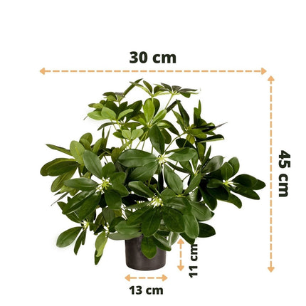 Planta artificial Baby Schefflera 45 cm