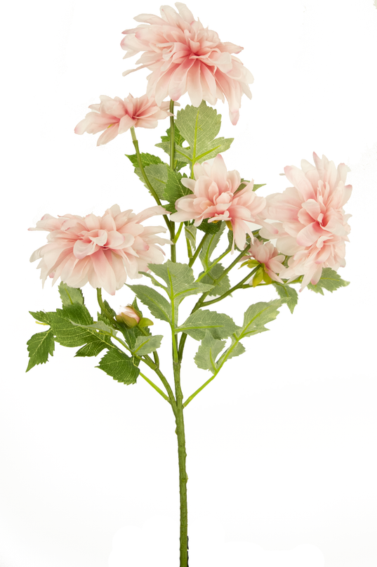 Ramo de flor artificial Dalia 68 cm rosa