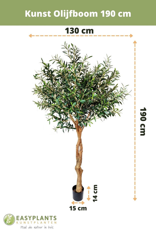 Olivo artificial 190 cm