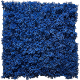 Seto artificial Musgo Azul Ignífugo 50x50cm
