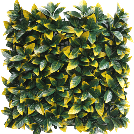 Jardín vertical Photonia amarillo 50x50 cm UV