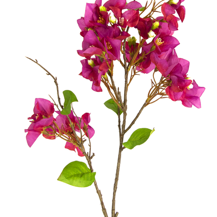 Rama de flor artificial Buganvilla 90 cm púrpura