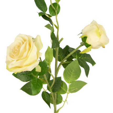 Rosa artificial Neo deluxe 75 cm beige