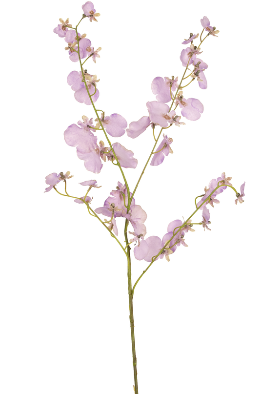 Rama artificial Orquídea 80 cm morada