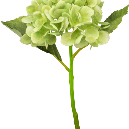 Hortensia artificial Deluxe 33 cm verde