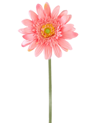 Gerbera artificial 55 cm rosa