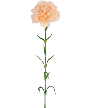 Flor artificial Clavel 69 cm melocotón