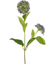 Flor artificial Bola de nieve 70 cm morado