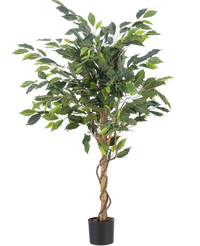 Planta artificial Ficus Verde 120 cm