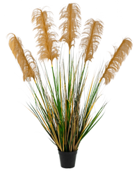Planta artificial silvestre Juncos Pampa 120 cm