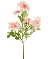 Ramo de flor artificial Dalia 68 cm rosa