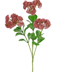 Rama artificial Sedum 56 cm rosa