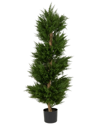 Planta artificial Pino Espiral Deluxe UV 120cm