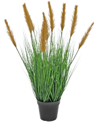 Planta artificial silvestre Caña de avestruz 80 cm