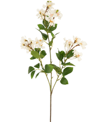 Flor artificial Arbol de Jupiter 92 cm blanco