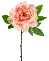 Ramo de flor artificial Peonía 61 cm rosa suave